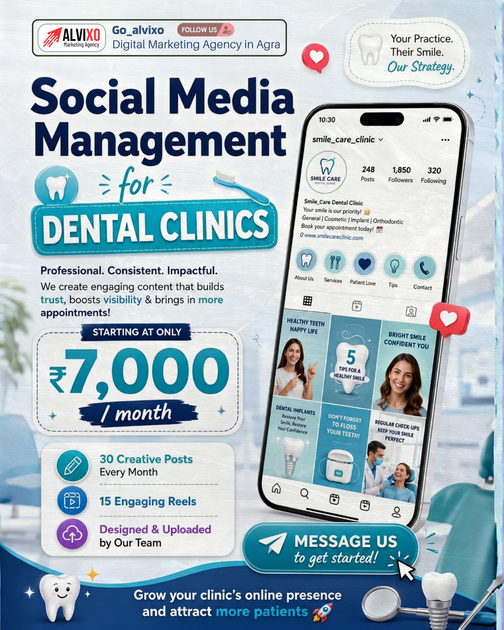 Instagram reel cover designed for a client by ALVIXO Promotions