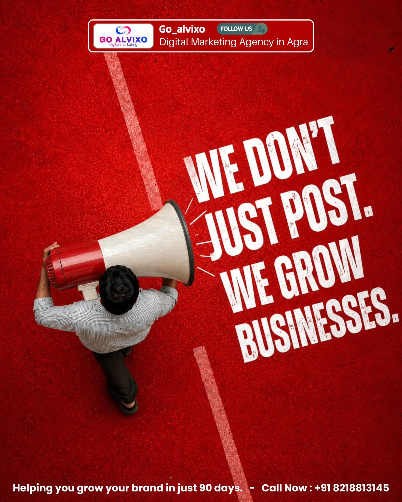 Instagram reel cover designed for a client by ALVIXO Promotions